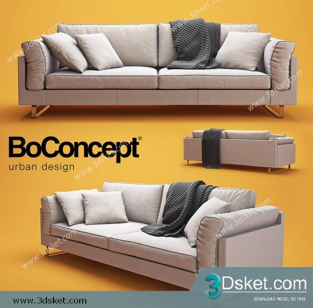 3D Model Sofa Free Download 084