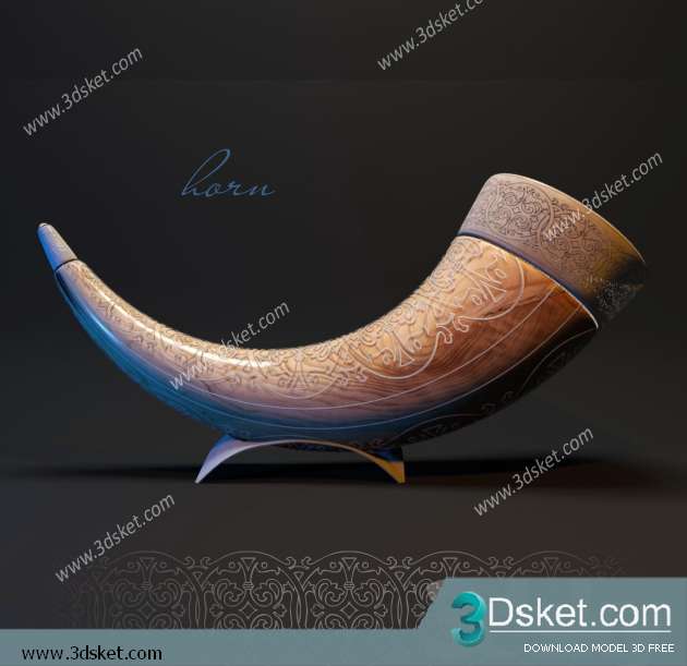 Free Download Sculpture 3D Model Điêu Khắc 025