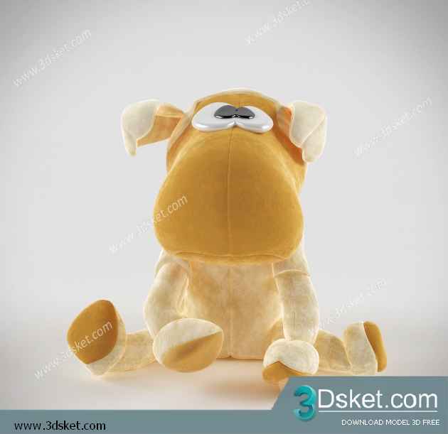 Free Download Toy 3D Model Đồ Chơi 020