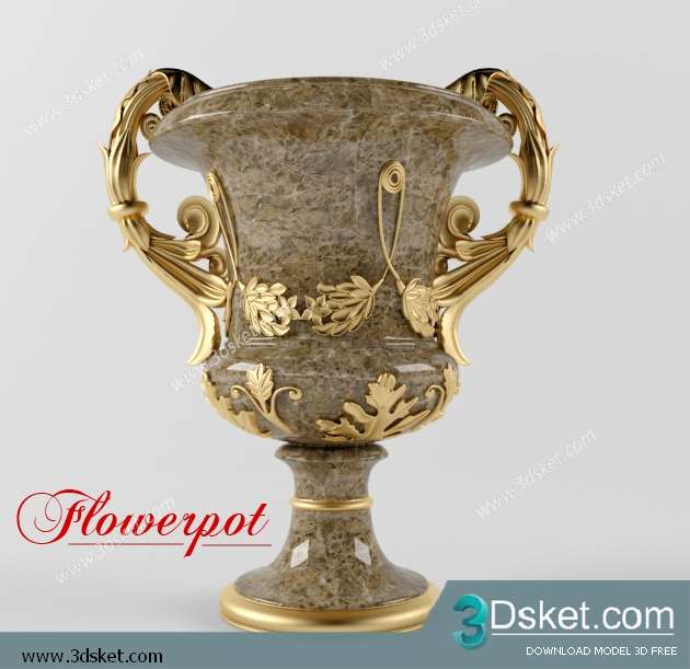 Free Download Sculpture 3D Model Điêu Khắc 027