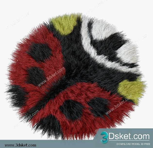 Free Download Carpets 3D Model Thảm 041