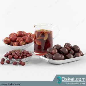 Free3D Download Food And Drinks 3D Model 028
