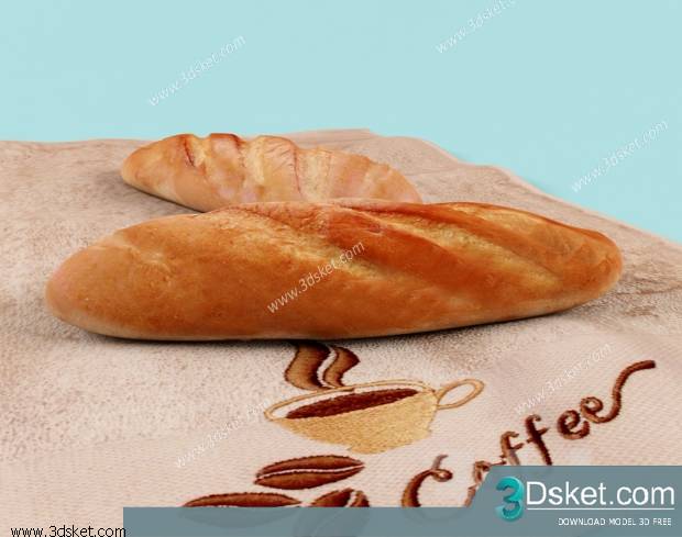 Free3D Download Food And Drinks 3D Model 030