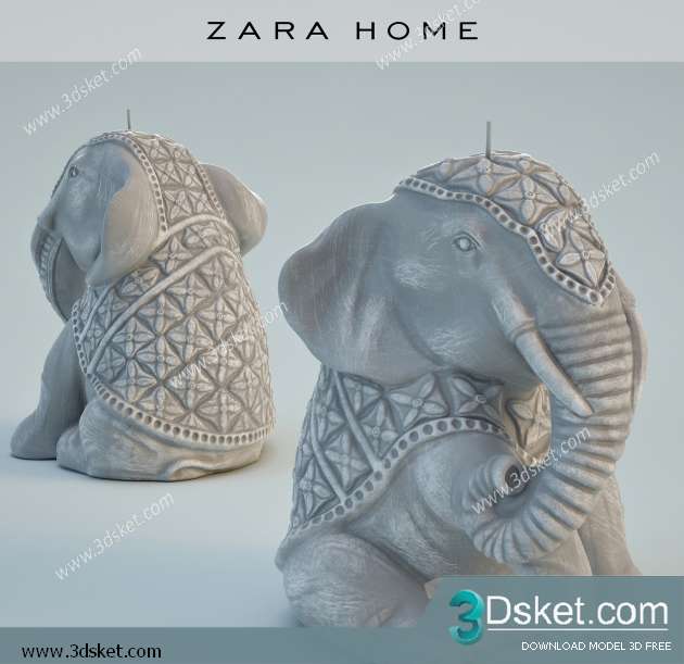 Free Download Sculpture 3D Model Điêu Khắc 031