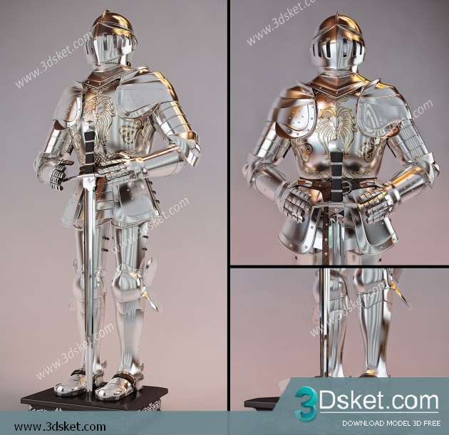 Free Download Sculpture 3D Model Điêu Khắc 032