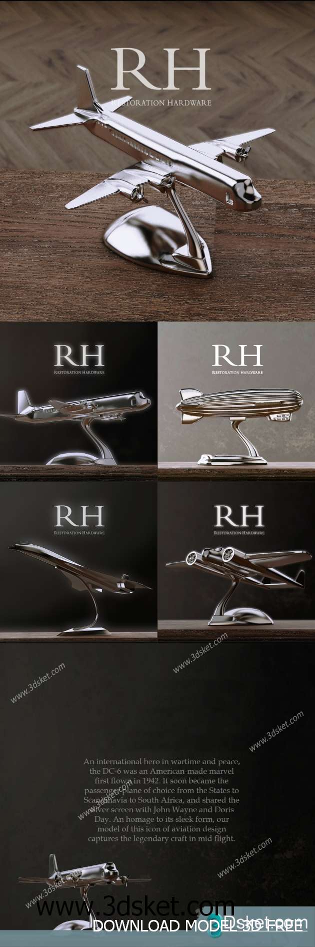 Free Download Other Decorative Objects 3D Model 038