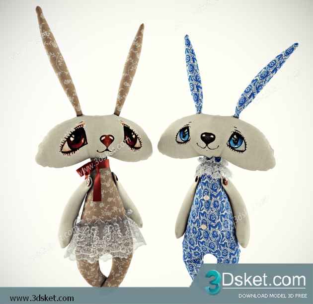 Free Download Toy 3D Model Đồ Chơi 021