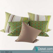 Free Download Pillows 3D Model 012 Gối