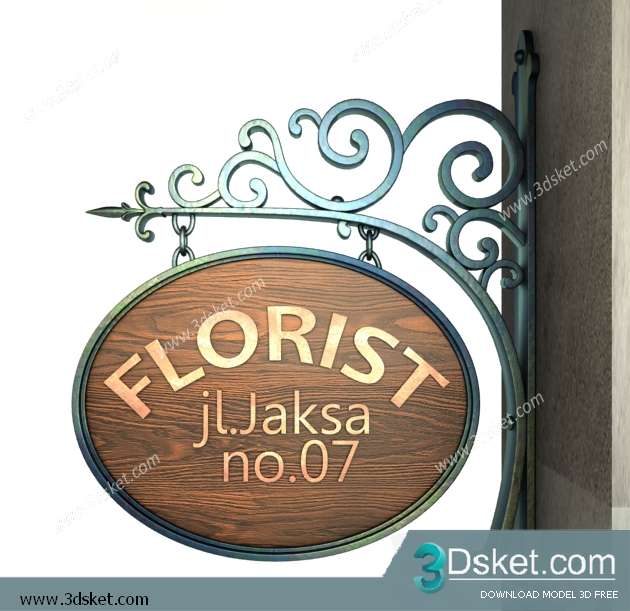 Free Download Other Decorative Objects 3D Model 042