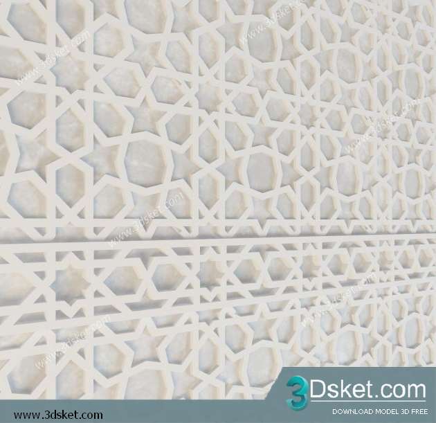 Free Download 3D Panel 3D Model 002