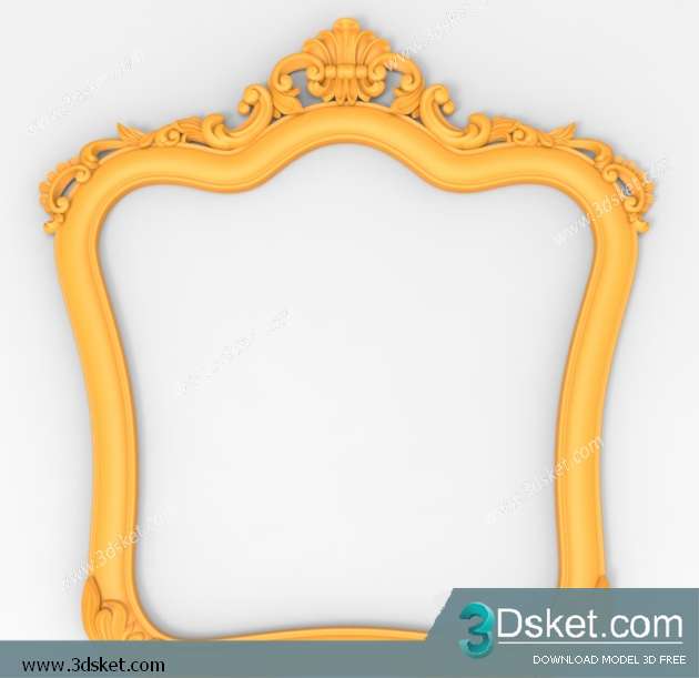 Free Download Decorative Plaster 3D Model 002