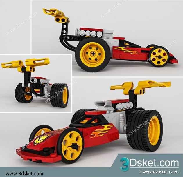 Free Download Toy 3D Model Đồ Chơi 003