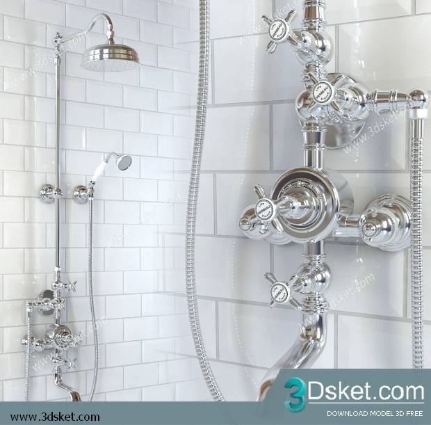 Free Download Faucet 3D Model Vòi Rửa 010