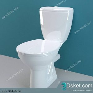 Free Download Toilet Bidet 3D Model 017