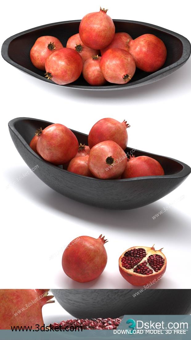 Free3D Download Food And Drinks 3D Model 031