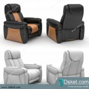 3D Model Arm Chair Free Download 052