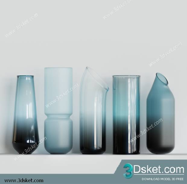 Free Download Bathroom Accessories 3D Model Đồ dùng 032