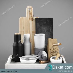 Free Download 3D Models Tableware Kitchen 049