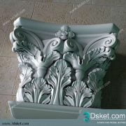 Free Download Decorative Plaster 3D Model 056
