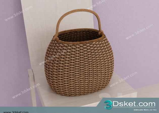 Free Download Kitchen Accessories 3D Model 007 Phụ kiện