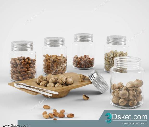 Free3D Download Food And Drinks 3D Model 035