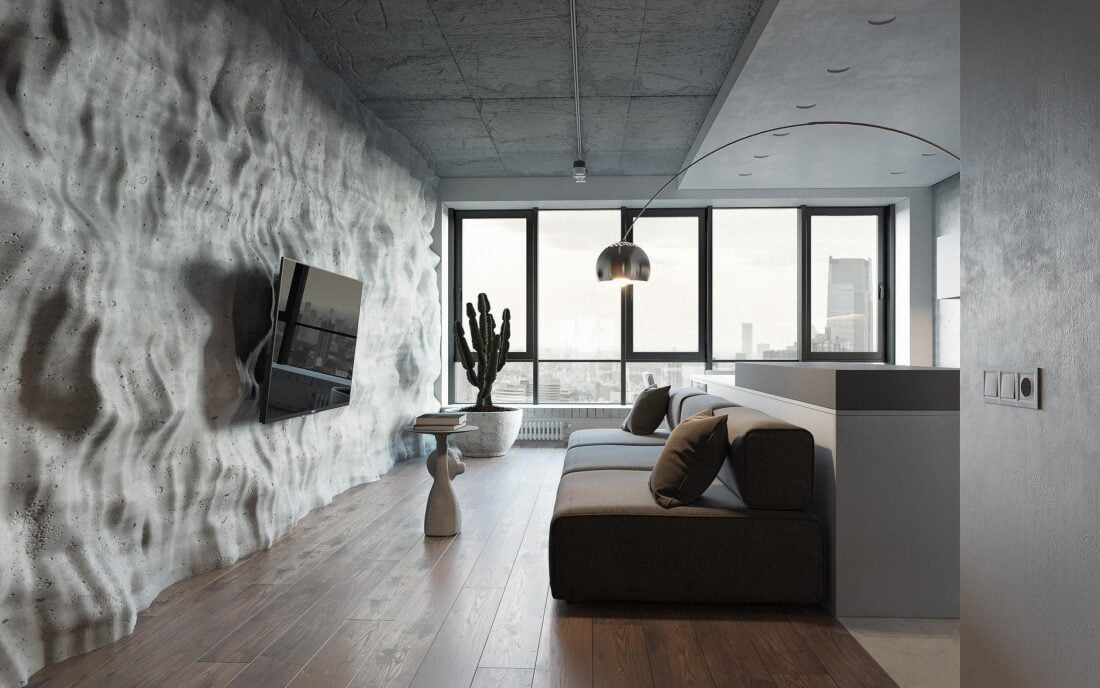 3D Interior Model Living room 0101 Scene 3dsmax