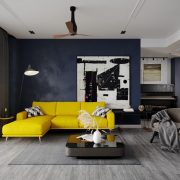 3D Interior Apartment Room 0106 Scene 3dsmax Free Download