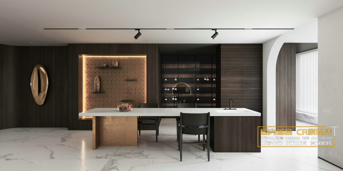 3D Interior Model Living room 0108 Scene 3dsmax