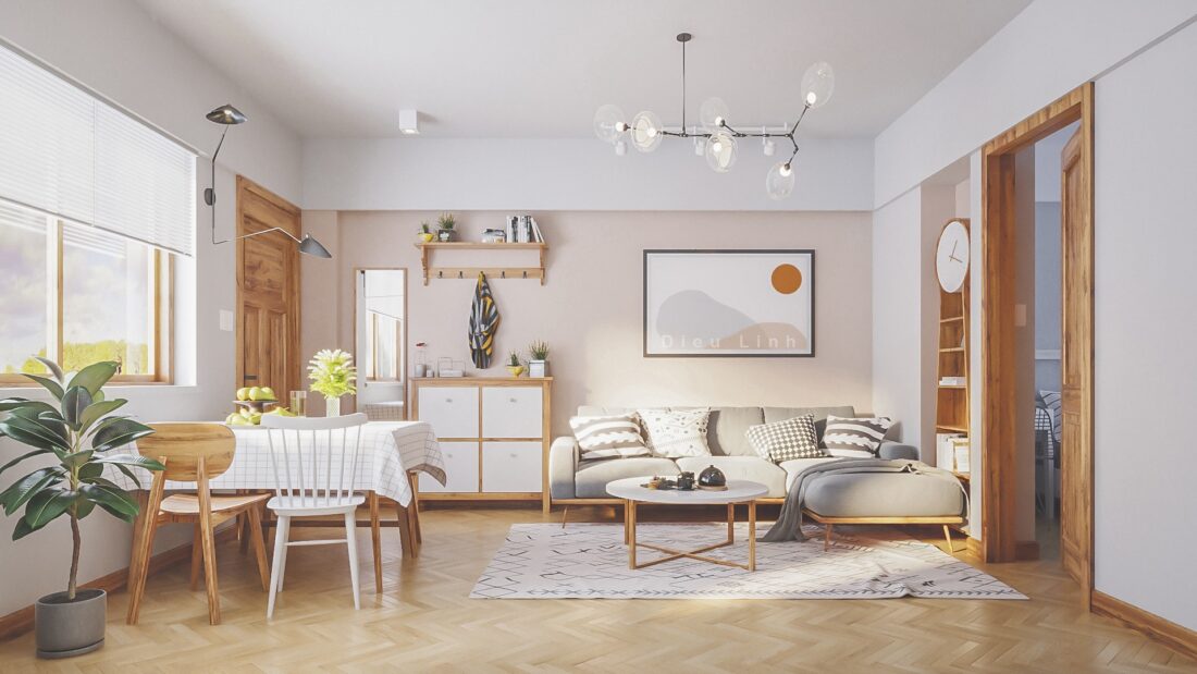 3D Interior Model Living room 098 Scene 3dsmax