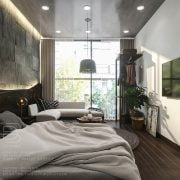 3D Interior Bedroom And WC 2 Scenes File 3dsmax Free Download