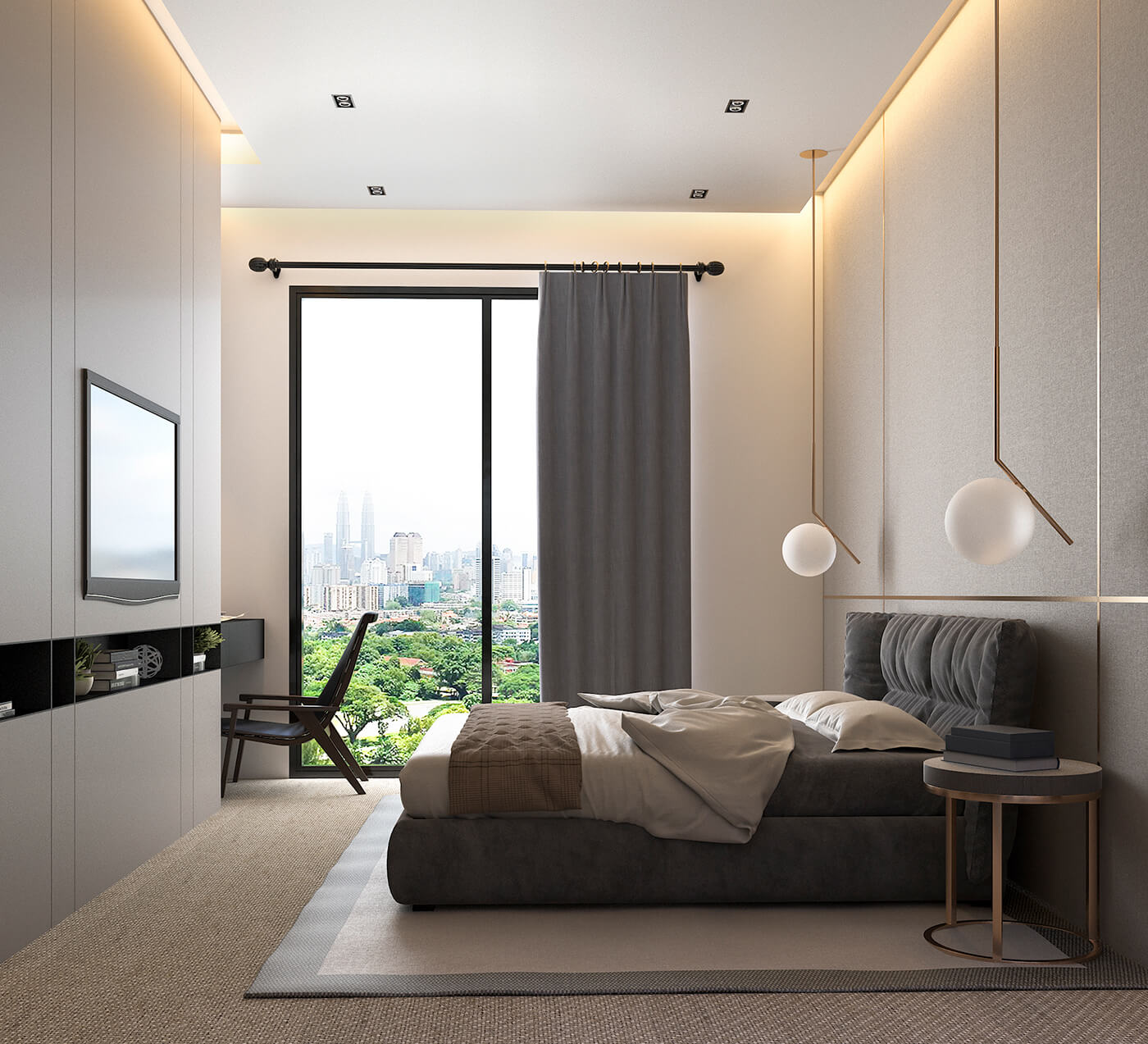 3D Interior Bedroom and WC Scenes File 3dsmax