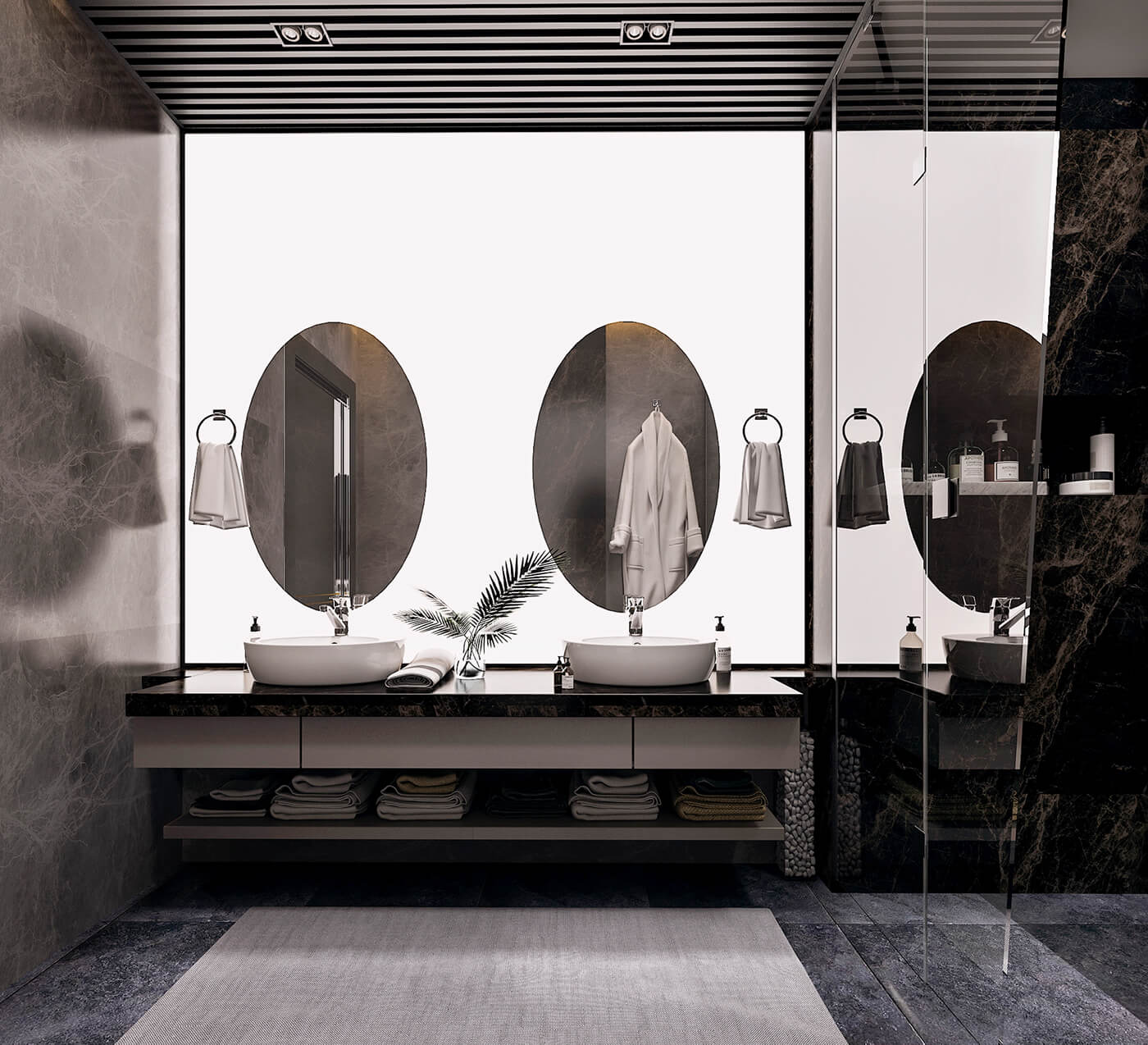 3D Interior Bedroom and WC Scenes File 3dsmax