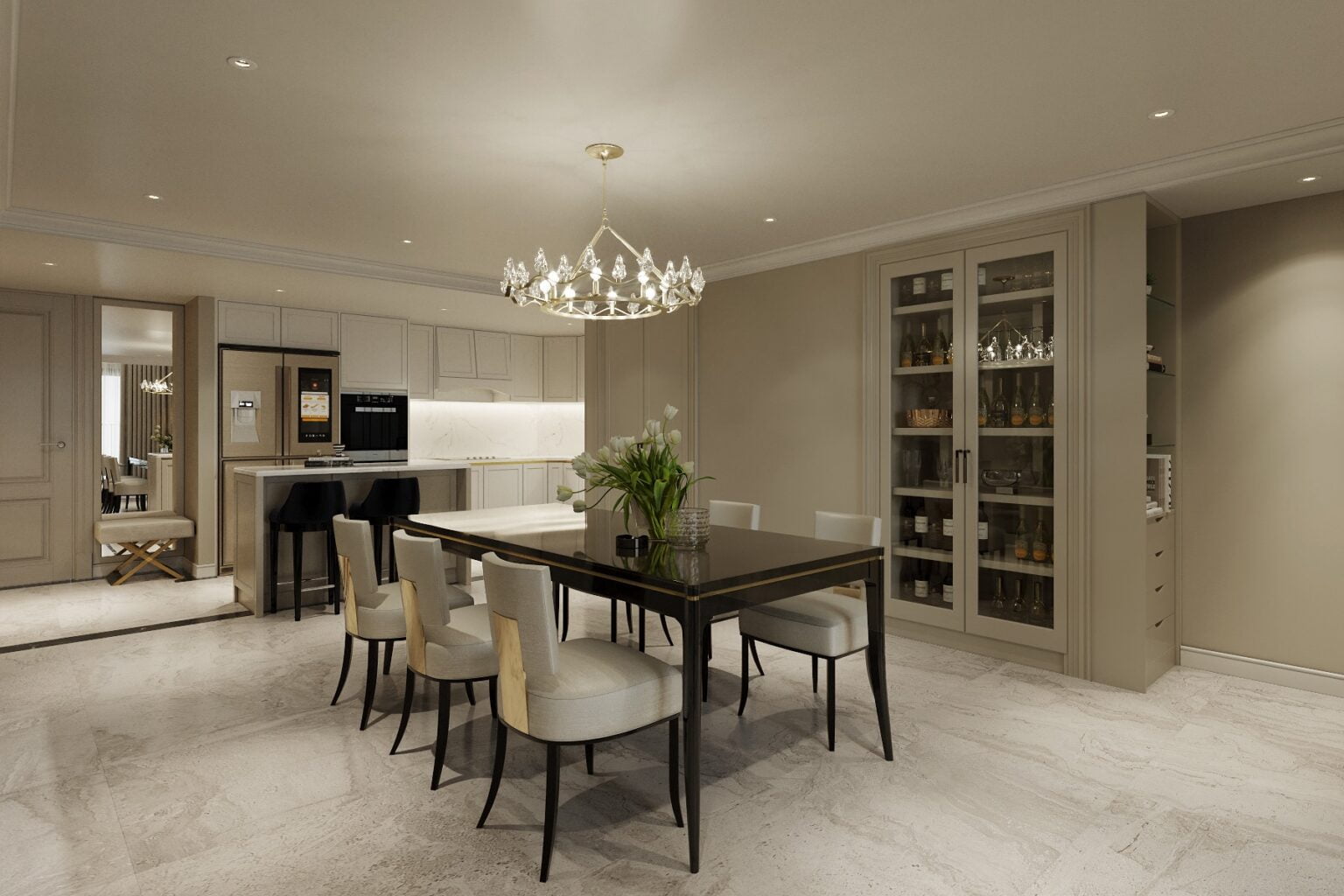 3D Interior Model Bed Room 091 Scene 3dsmax Free Download