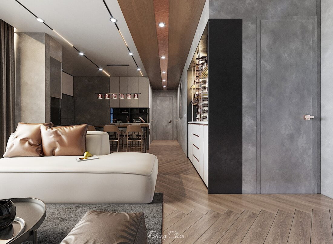 3D Interior Model Living room 092 Scene 3dsmax