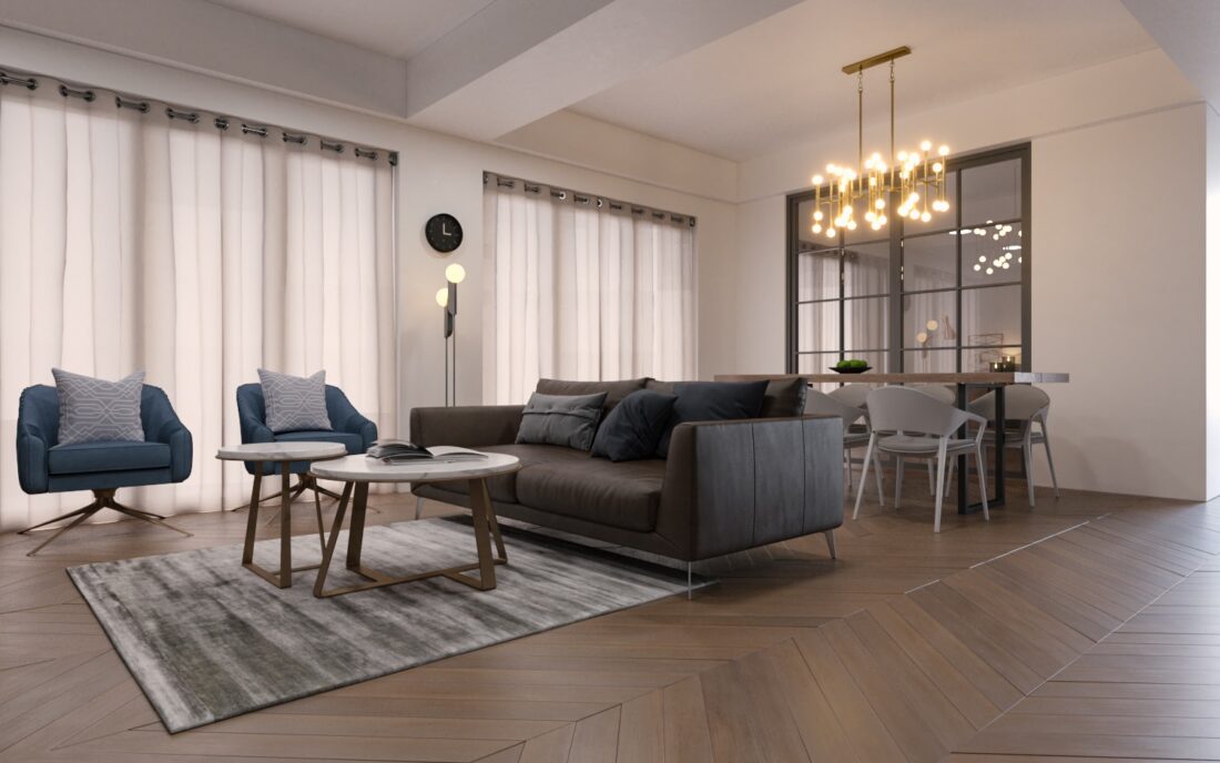 3D Interior Model Living room 094 Scene 3dsmax
