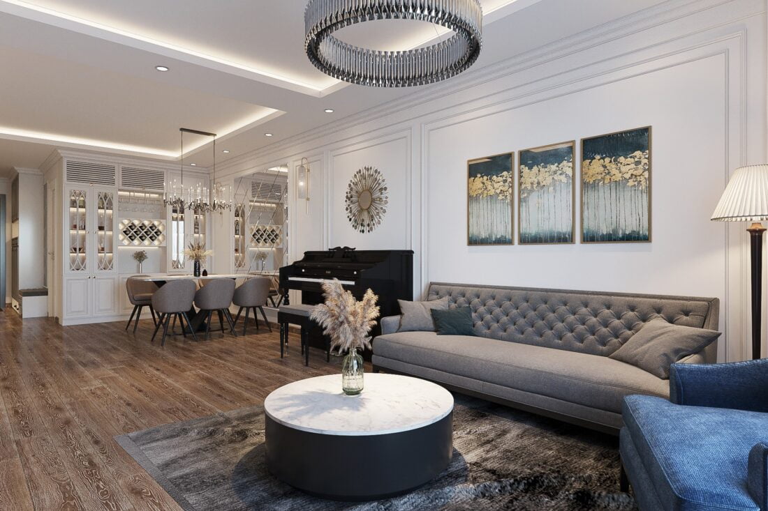 3D Interior Model Living room 098 Scene 3dsmax