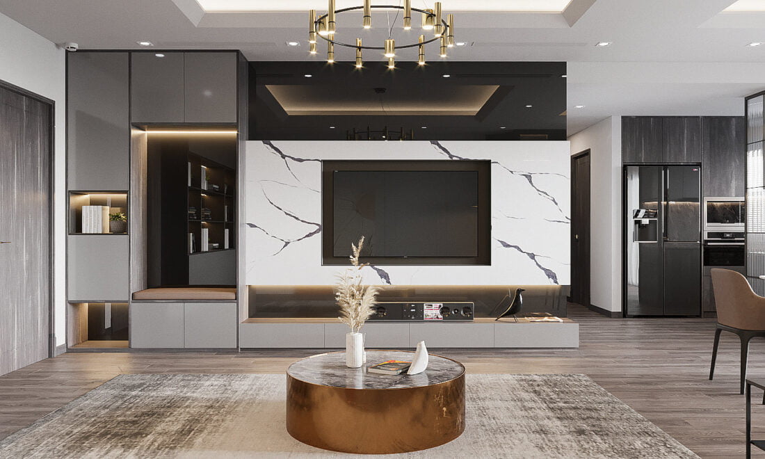 3D Interior Model Living room 0124 Scene 3dsmax