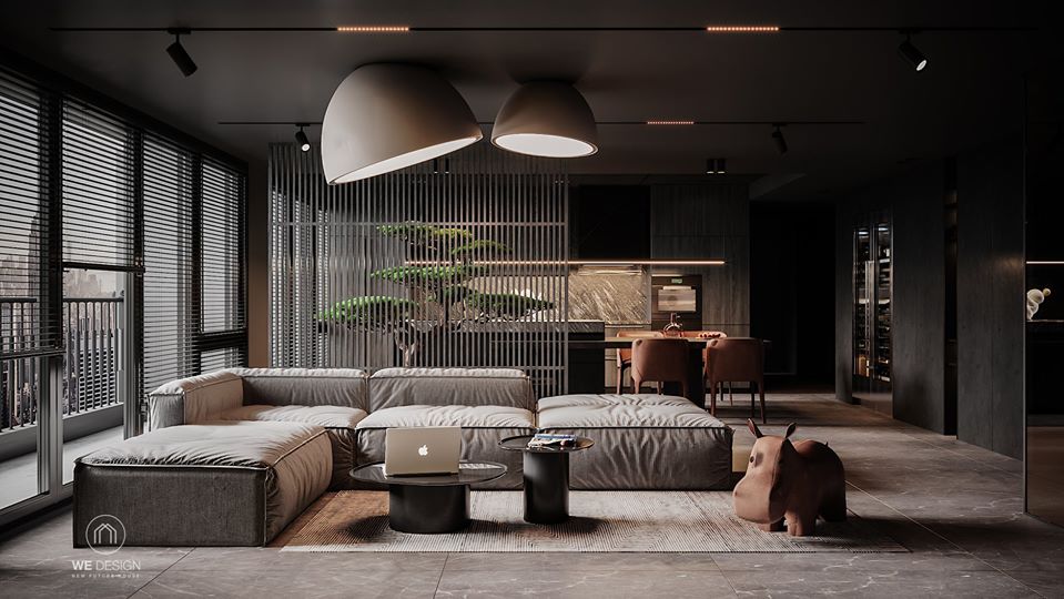 3D Interior Model Living room 0104 Scene 3dsmax