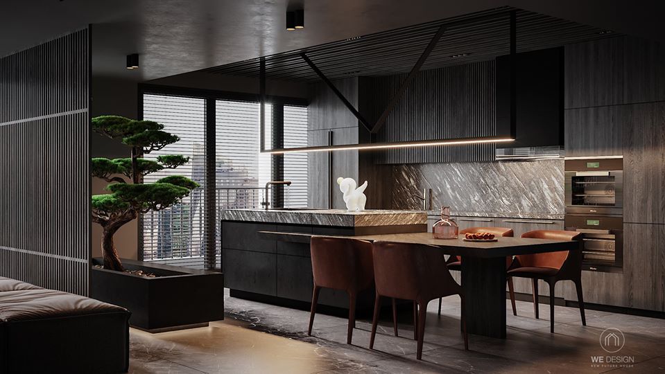 3D Interior Model Living room 0104 Scene 3dsmax