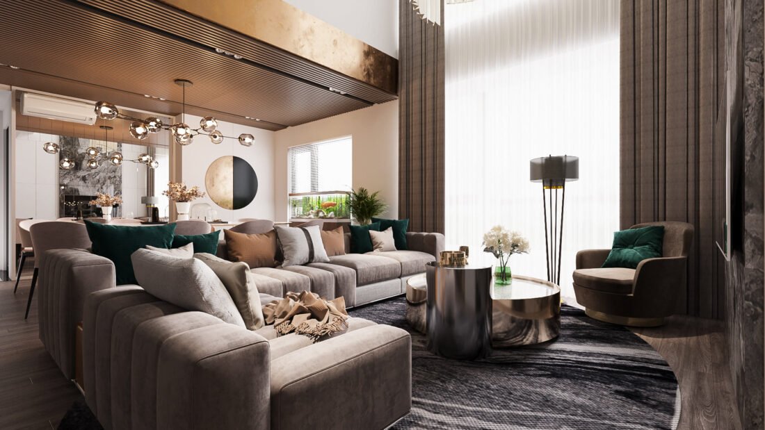 3D Interior Model Living room 0113 Scene 3dsmax