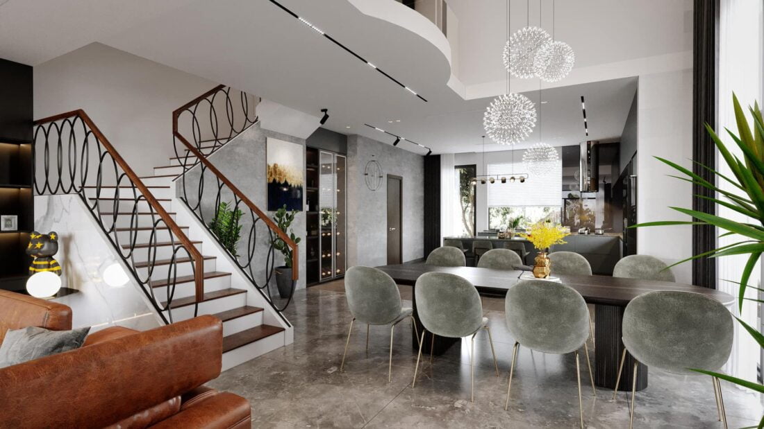 3D Interior Model Living room 0116 Scene 3dsmax