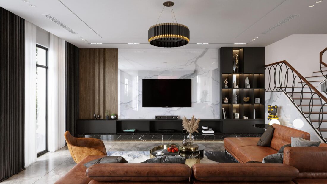 3D Interior Model Living room 0116 Scene 3dsmax