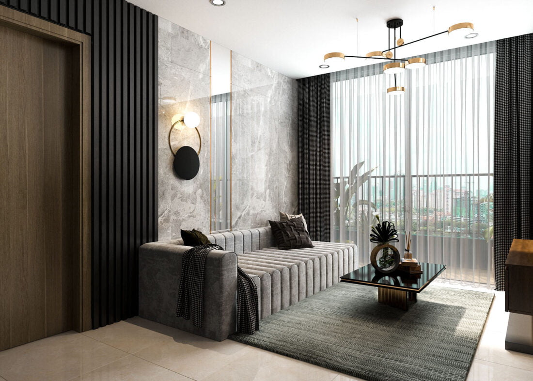 3D Interior Model Living room 0118 Scene 3dsmax