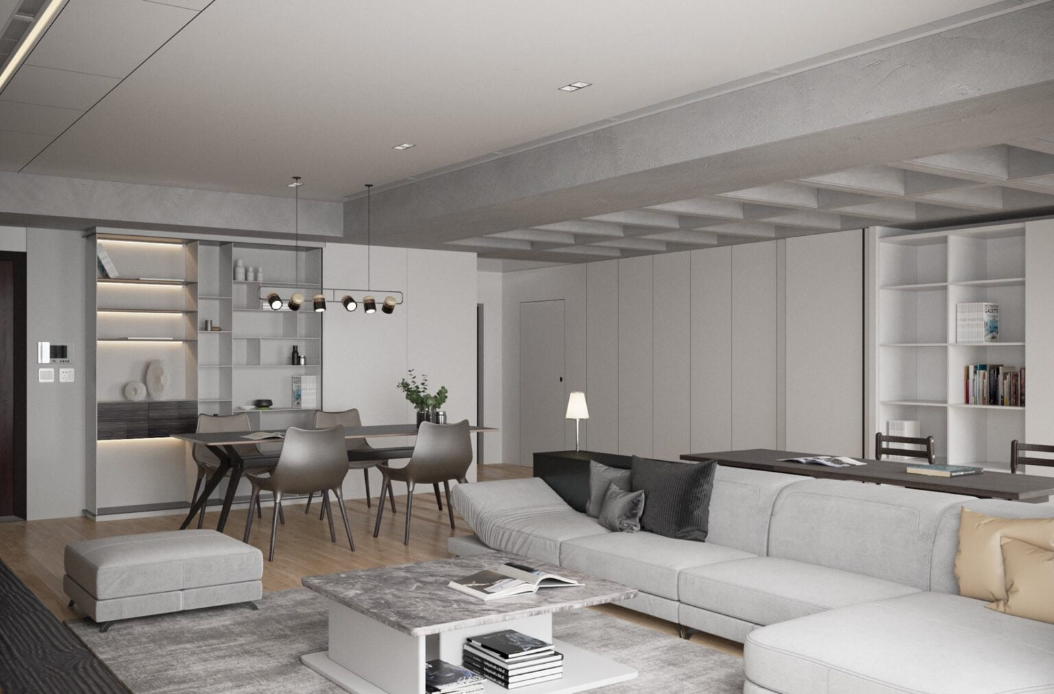 3D Interior Model Living room 0119 Scene 3dsmax