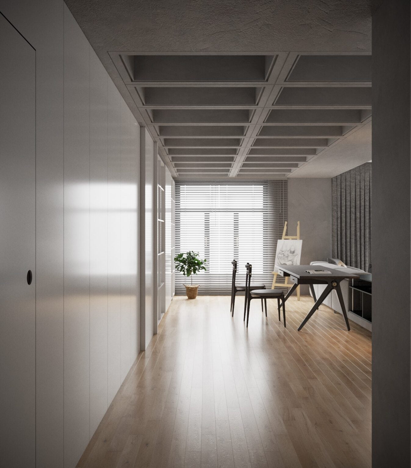 3D Interior Model Living room 0119 Scene 3dsmax