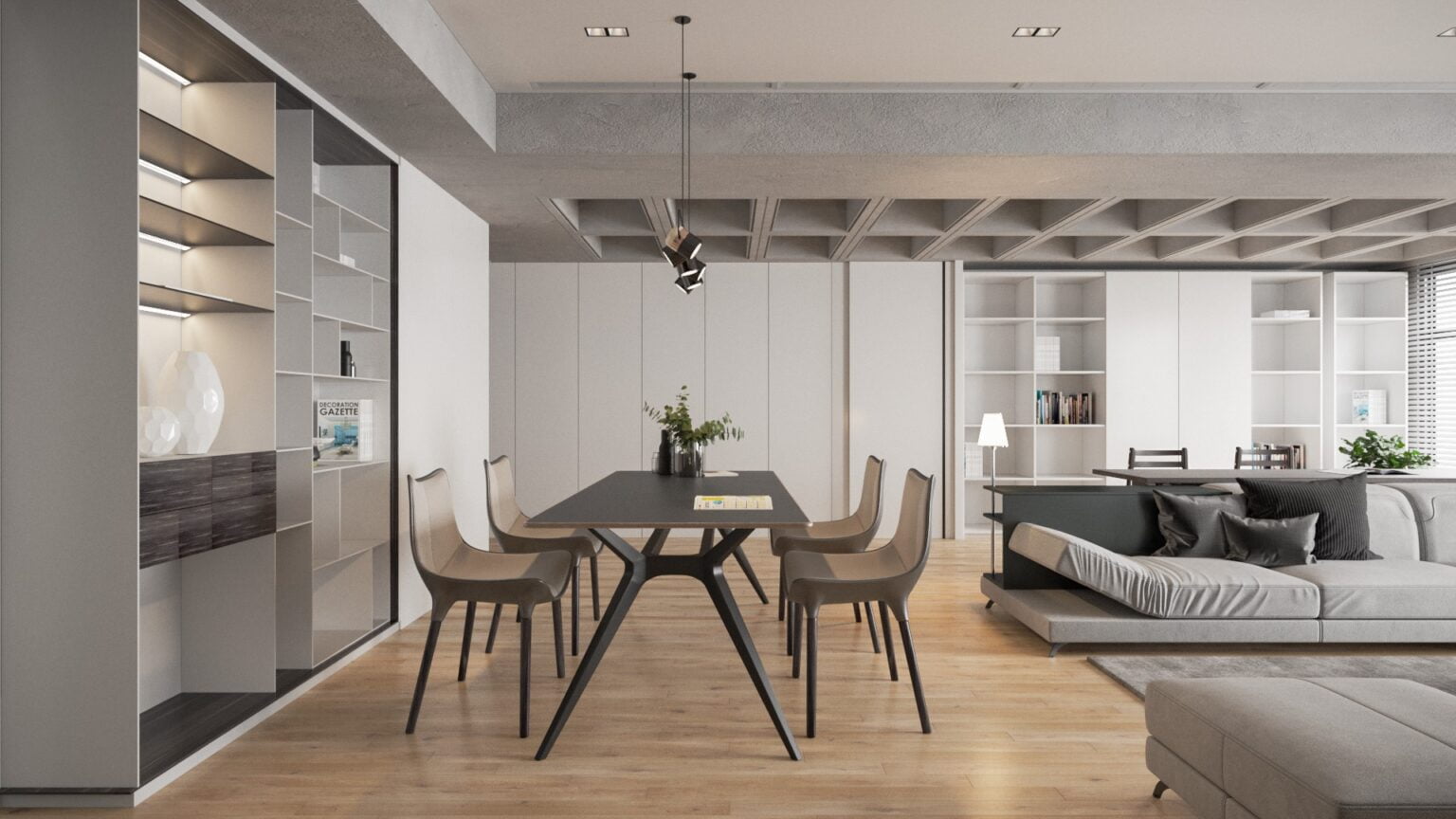 3D Interior Model Living room 0119 Scene 3dsmax