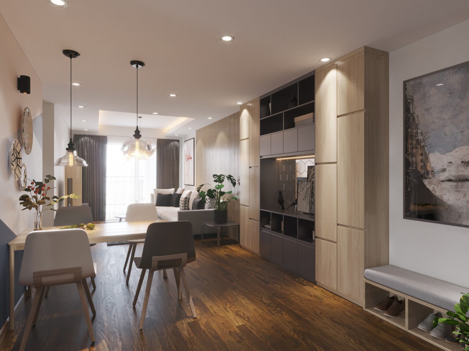 3D Interior Model Living room 0120 Scene 3dsmax