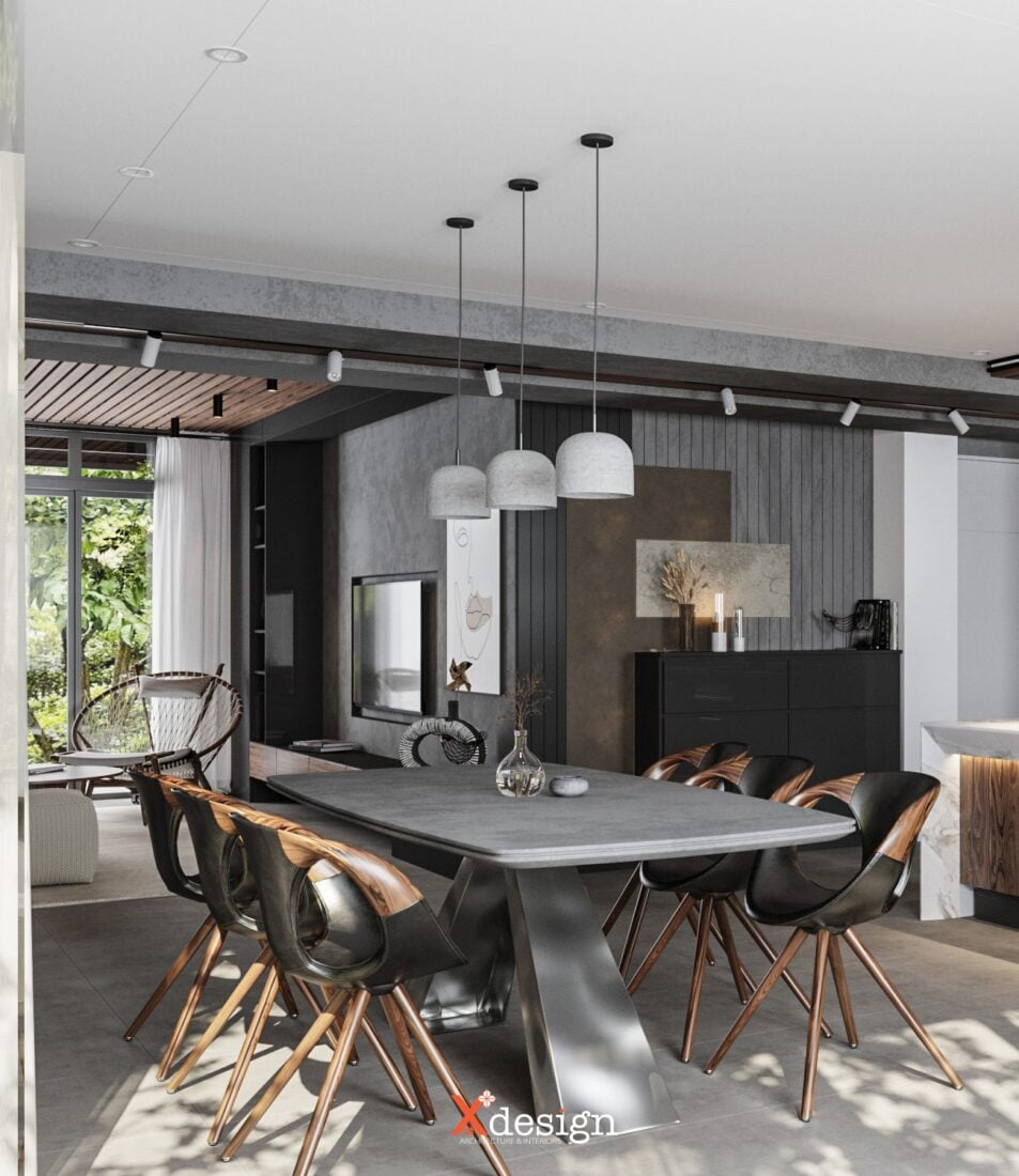 3D Interior Model Kitchen Living room 0123 Scene 3dsmax