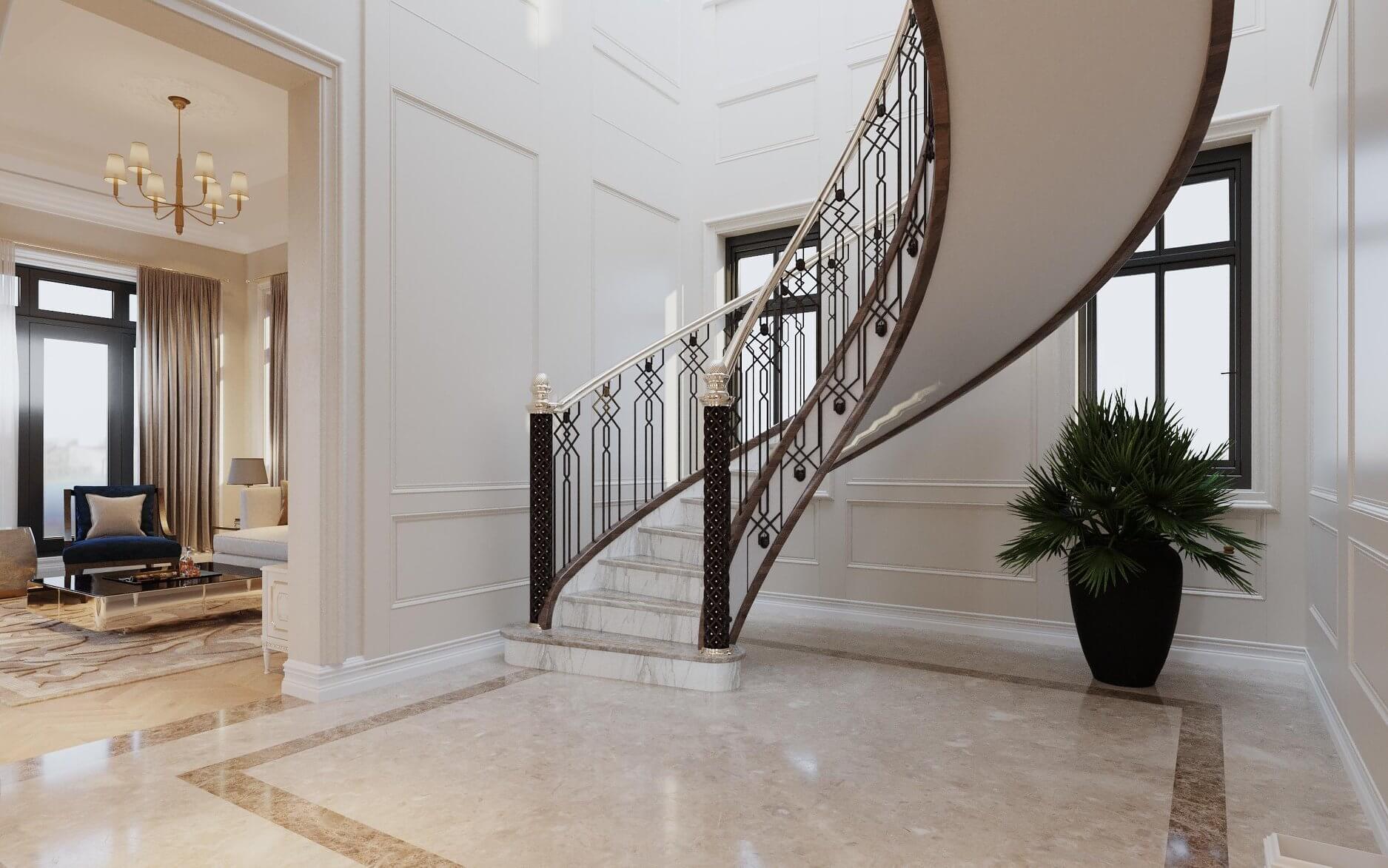 3D Interior Model Kitchen Living room 0128 Scene 3dsmax