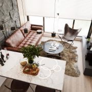 3D Interior Model Kitchen Living room 0134 Scene 3dsmax
